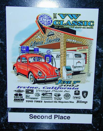 One of our custom Vanagon campers won Second Place at the VW Classic in