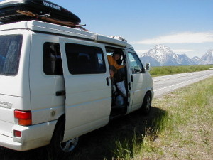 shady boy awning on a vw eurovan
