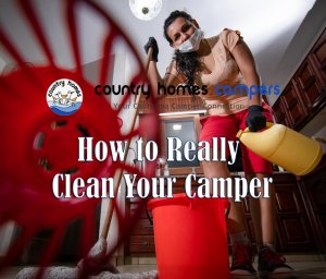 How to really clean your camper